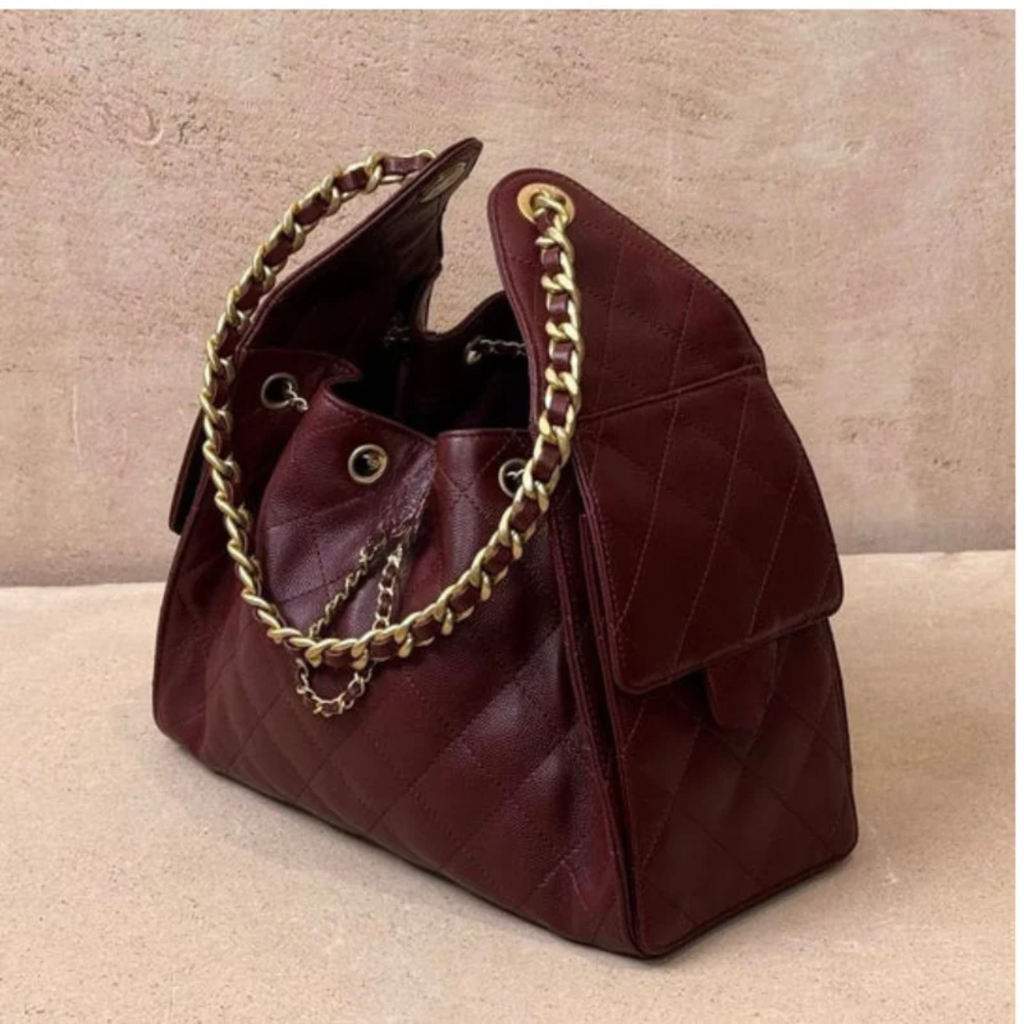 Bag 25 Bordeaux & Ballerina Flats – CH