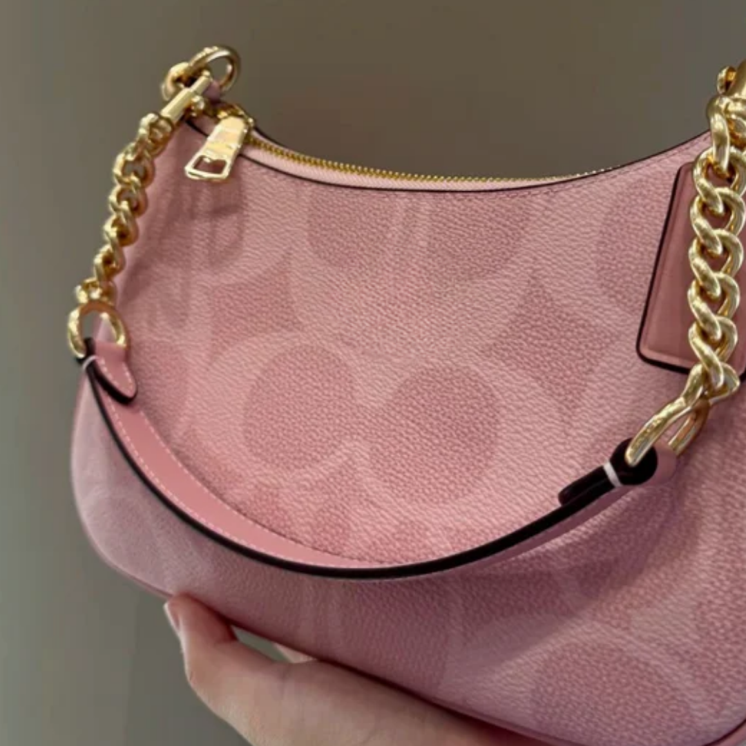 Bag Cch Teri Shoulder Bag in Pink Canvas