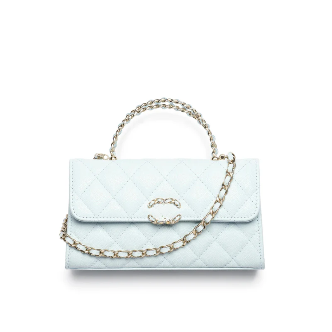 Classic Flap Bag in Ice Gray – Cnl