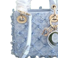 Micro Embroidered Bag Blue – LD