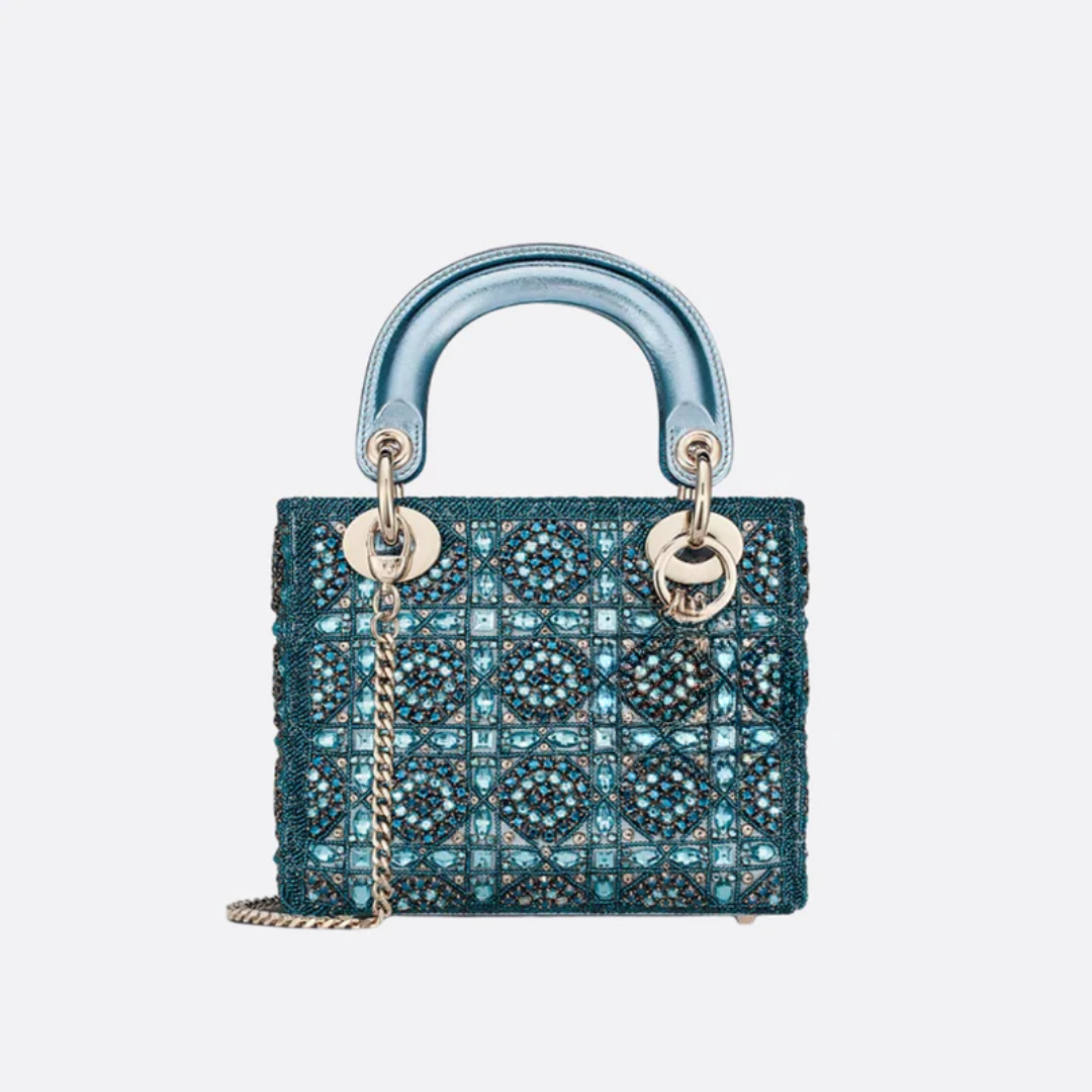 Mini Lady Bag with Pearls