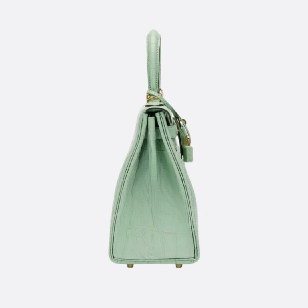 Hm Kly 28 Vert d’Eau Alligator Bag – Limited Edition