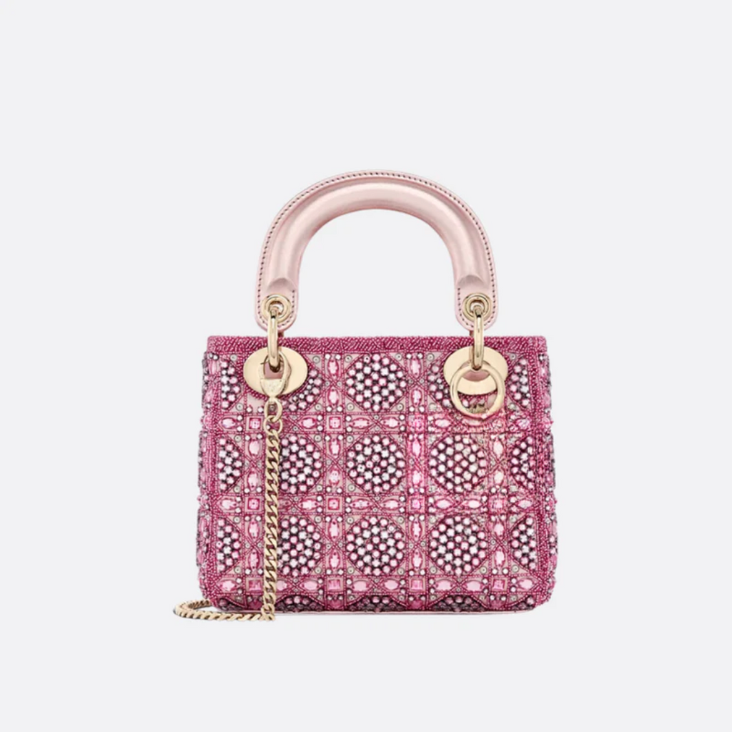 Mini Lady Bag with Pearls