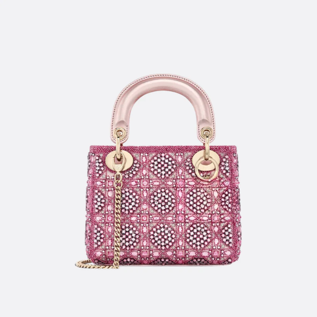 Mini Lady Bag with Pearls