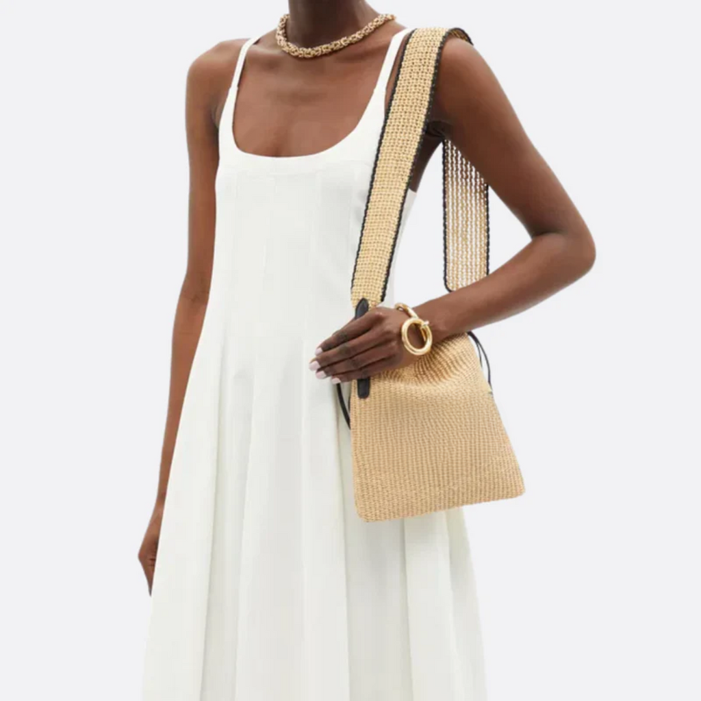 Small Woven Straw Bag – Fnd Sck Beige