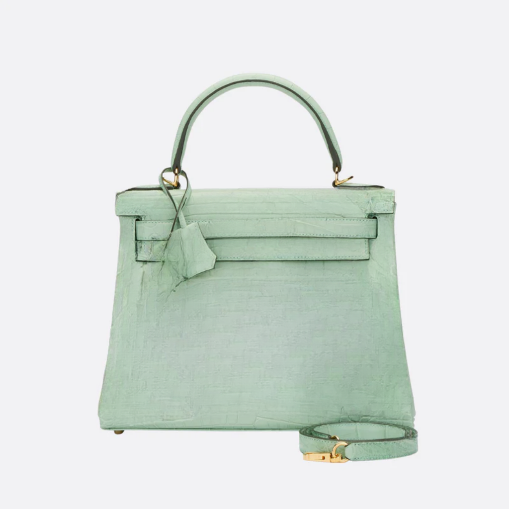 Hm Kly 28 Vert d’Eau Alligator Bag – Limited Edition