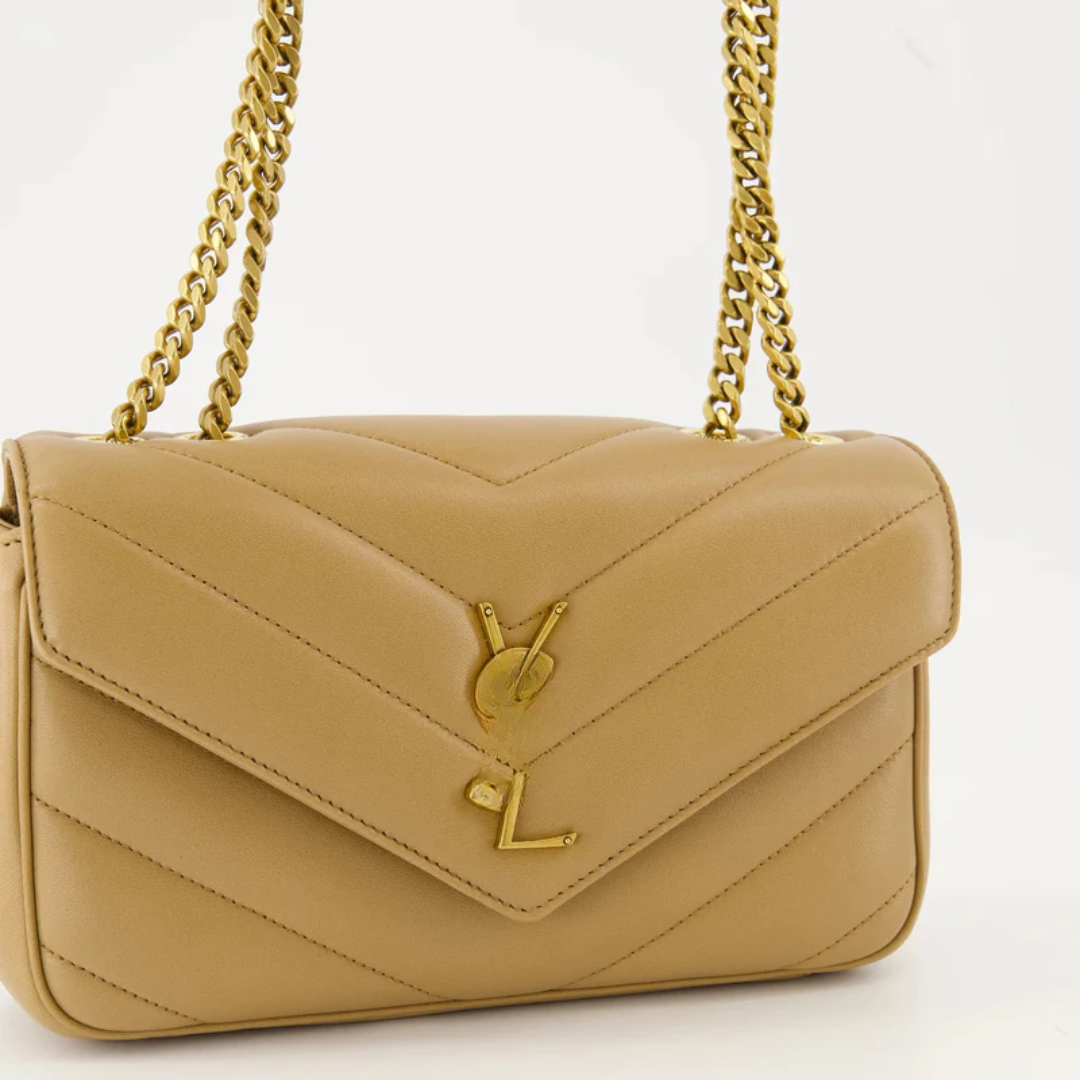 Small Matelassé Lambskin Leather Bag – SL