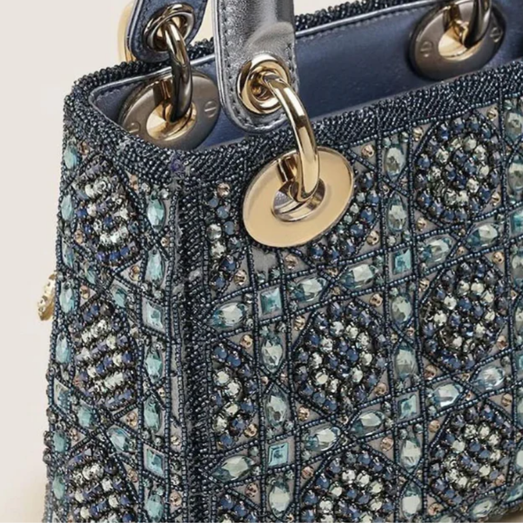 Mini Lady Bag with Pearls