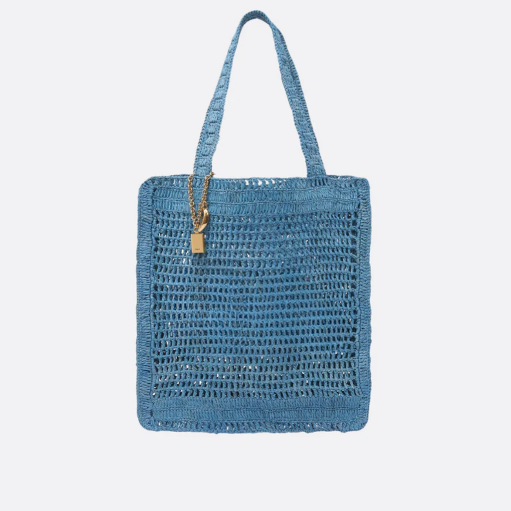 Summer Banana Raffia Bag