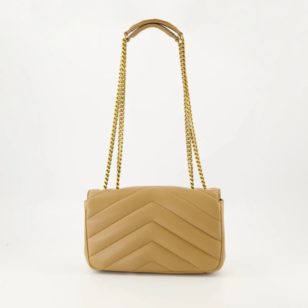 Small Matelassé Lambskin Leather Bag – SL