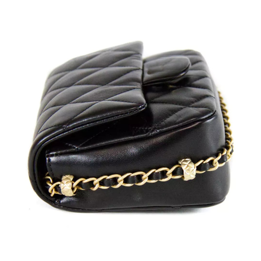 Mini Flap Bag – Black Cnl Edition