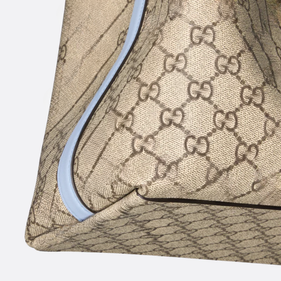 Large Emblem Shopper Bag