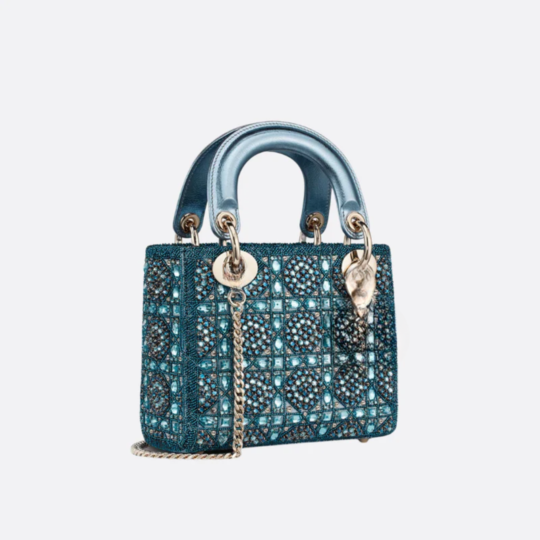 Mini Lady Bag with Pearls